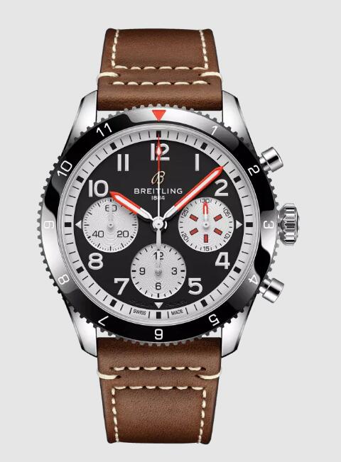 Review Breitling Classic AVI Chronograph Mosquito Replica Watch Y233801A1B1X1